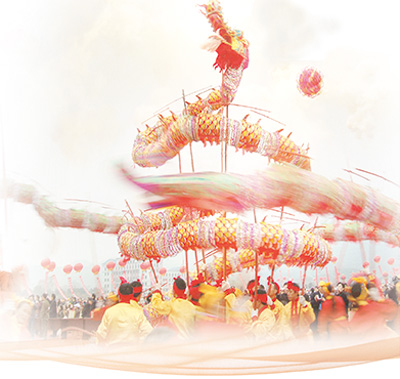有500多年历史的湖南苗家风俗——吊龙起舞送祝福（身边的年味）