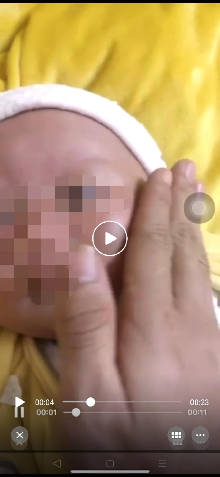 “11秒扇8个耳光！”湖南永州一父亲因婴儿不睡觉就扇耳光 现已被警方拘留