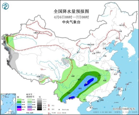 强降雨东移至江南华南等地 东北多地气温“大跳水”