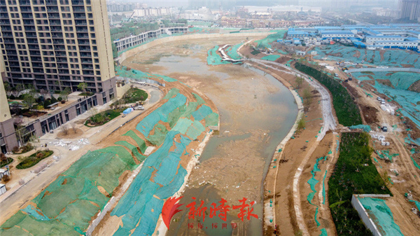 济南这个村中河大变脸将打造4公里长滨河公园