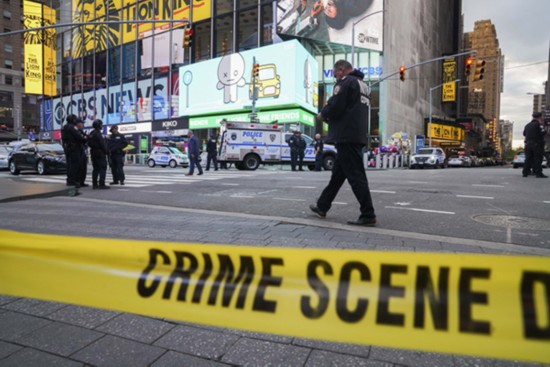 美国纽约时报广场枪击案正在调查中