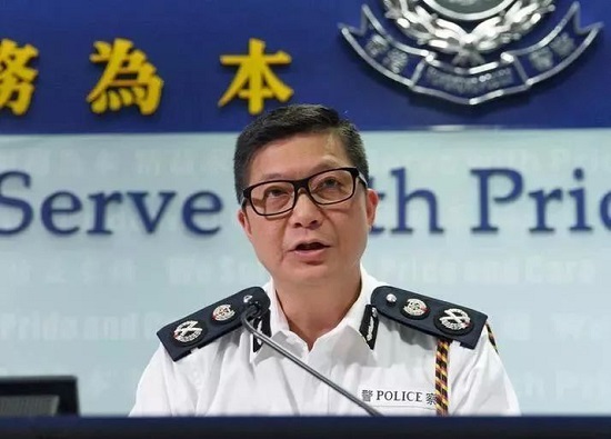 香港特区政府警务处处长邓炳强11日介绍,在今年第一季度,香港共录得