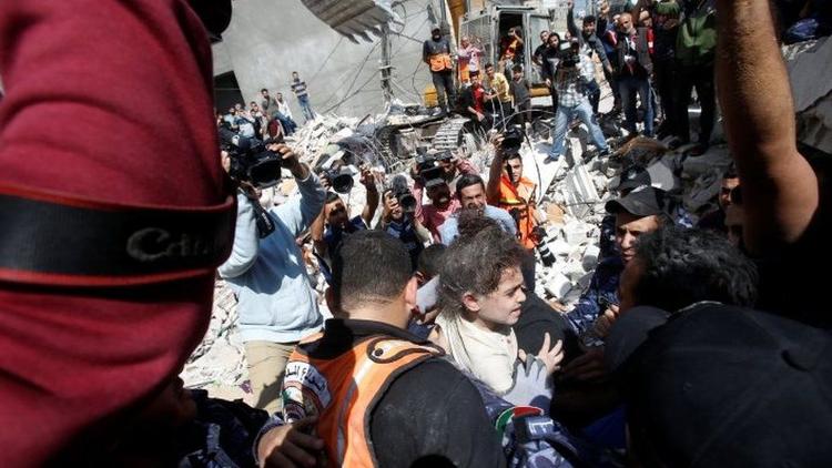 外媒：以色列周日对加沙地带袭击致42人死亡，包括10名儿童