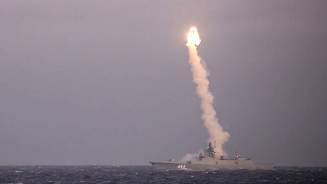 俄罗斯即将完成“锆石”高超音速导弹测试