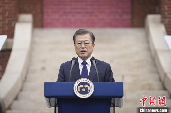 韩总统文在寅追悼空军性侵案受害人 承诺彻查事件