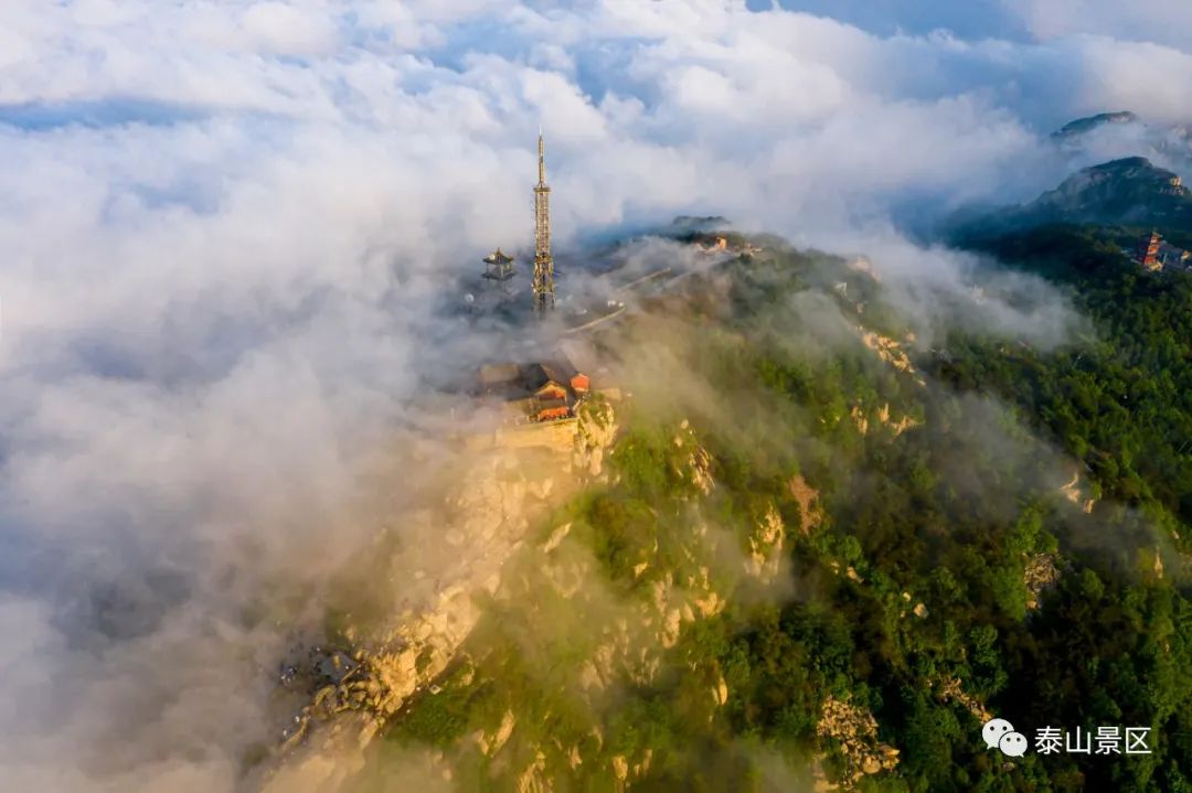 泰山360度全景照片图片