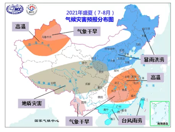 亚洲地图气候分布图图片