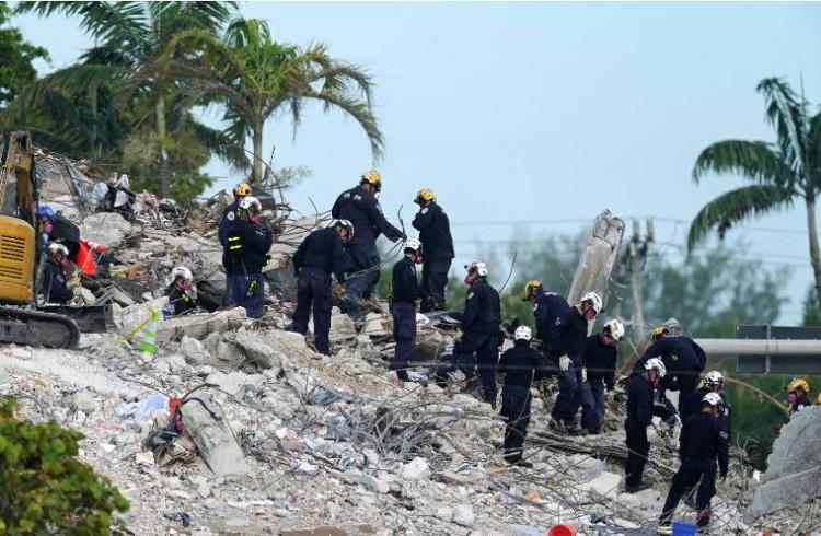 美国塌楼事故死亡人数升至36人，仍有109人失联