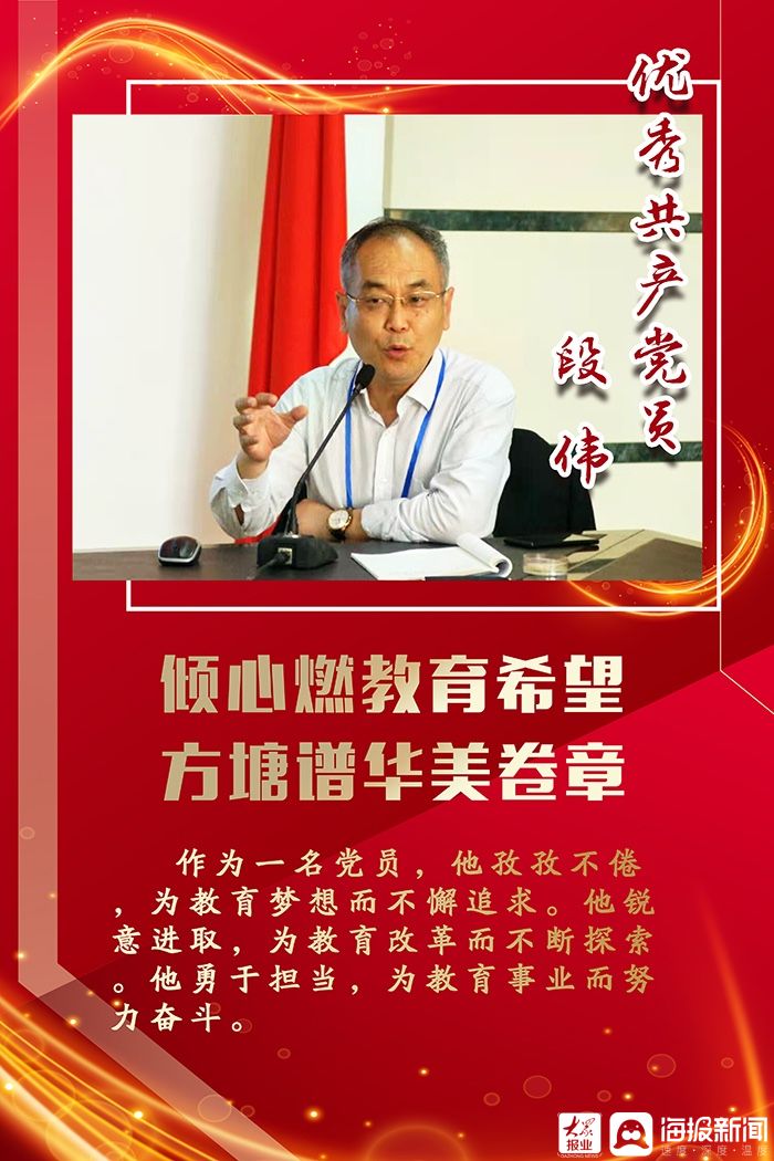 东营市晨阳学校党总支书记,校长段伟:点点晨光育桃李 丹心一片向阳开