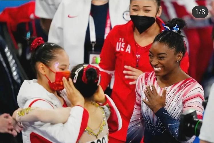 这张图火了！美运动员真诚祝福中国运动员夺冠，网友：这才是真正的奥林匹克精神！