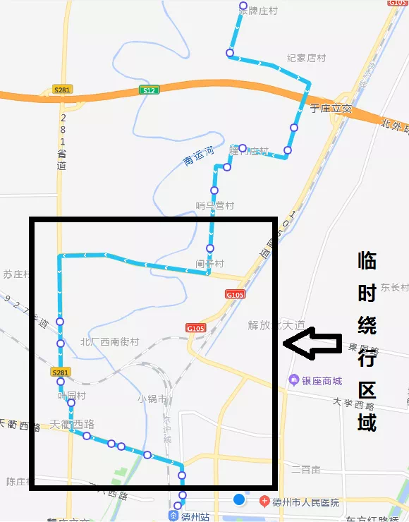 德州30路公交车路线图图片