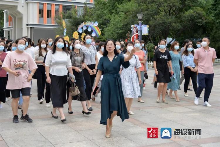 我们上学了!青岛市城阳区第二实验小学新生报到