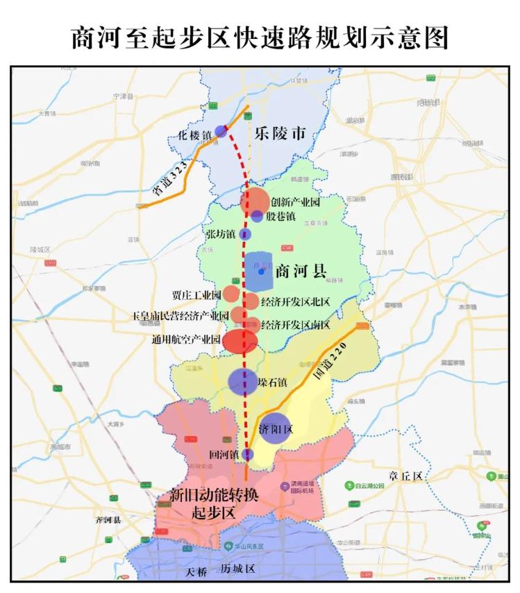 商河:打造绿色生态和幸福民生的新样板路,向省会北部区域性交通枢纽