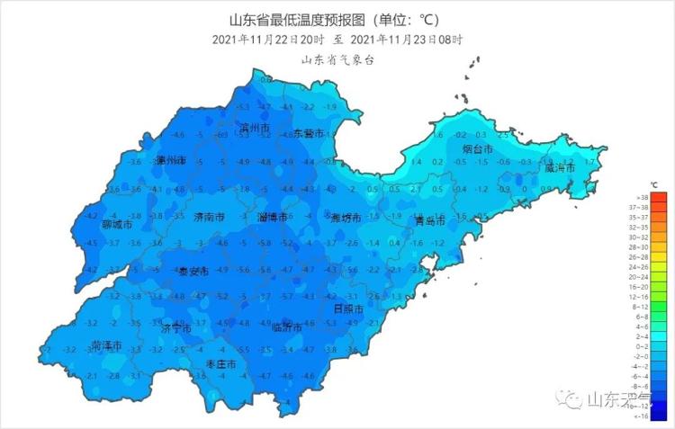 雨雪+大风+降温即将来袭！山东发布寒潮蓝色和海上大风黄色预警！