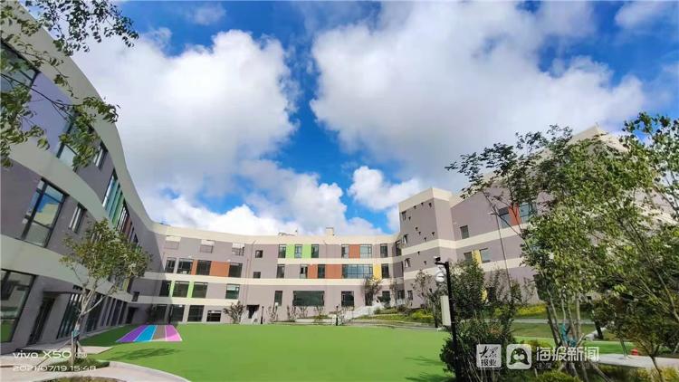 青西新区积米崖中心幼儿园2021年9月启用