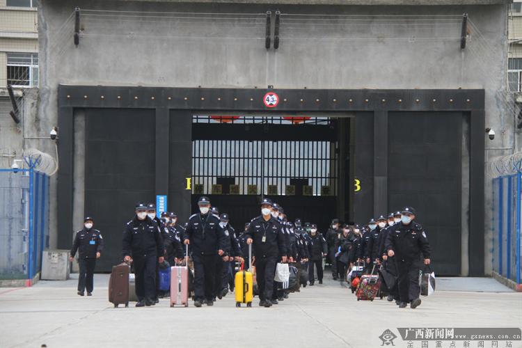 特殊場所疫線應考宜州監獄警察築牢疫情防控銅牆鐵壁