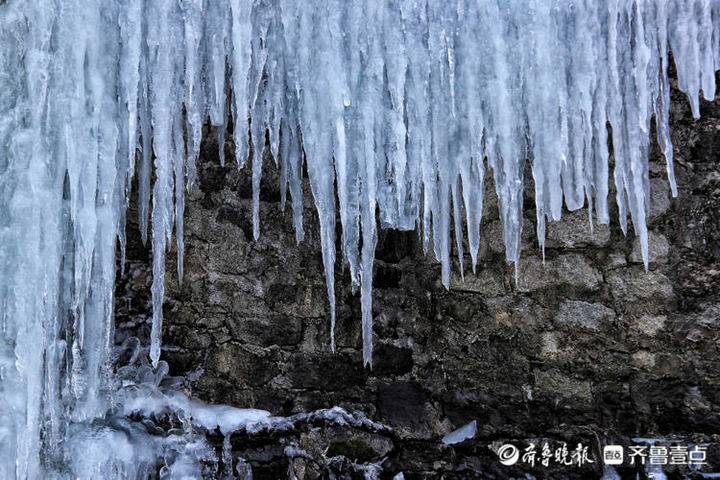 泰安這裡有奇景海拔800多米的寶藏冰瀑你見過嗎