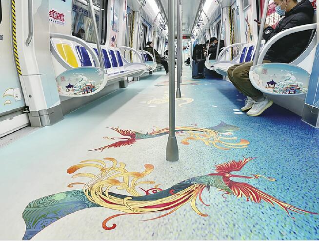 卡通漫画形式展现，扫码可听典故，沉浸式感受舜文化 地铁3号线“泉城清风号”主题列车来了