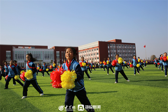 直击现场寿光市弥水未来学校这一幕太燃了