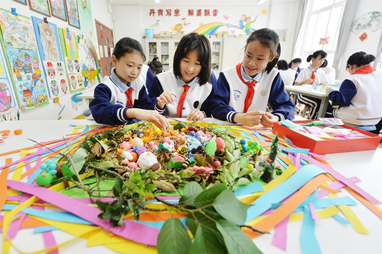 山東省青島市長陽路小學開展