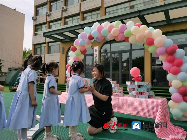 莱芜区嬴昊实验幼儿园开展粽庆六一爱在沐苗主题活动