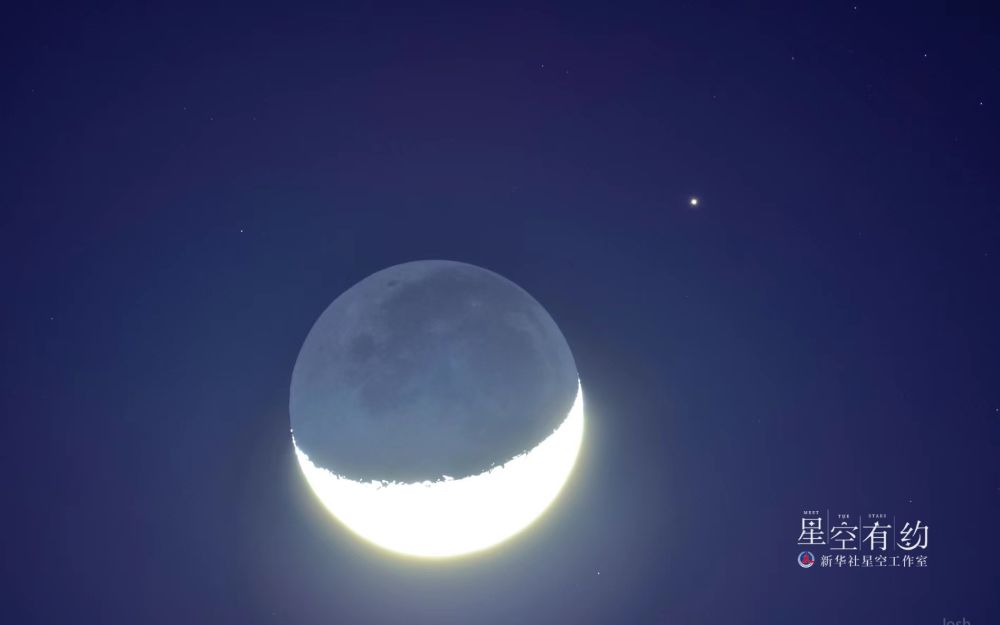 夜晚星月图片大全图片