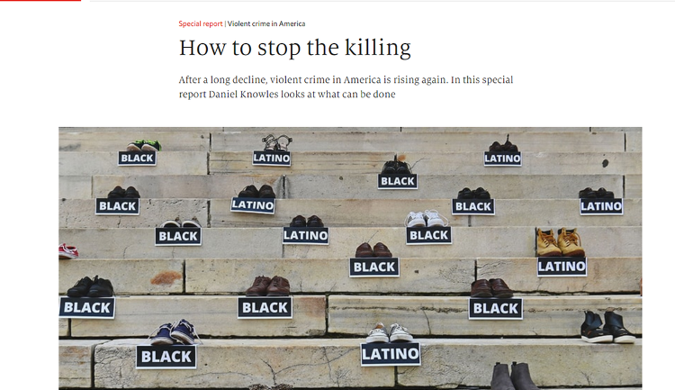 英媒：美国凶杀案数量居高不下，黑人更易受害