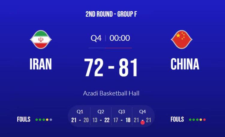 中国男篮战胜伊朗，距离世界杯更近了