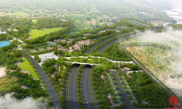 “山东省第一绿色生态桥”  济南佛慧山绿道连接桥预计8月底竣工