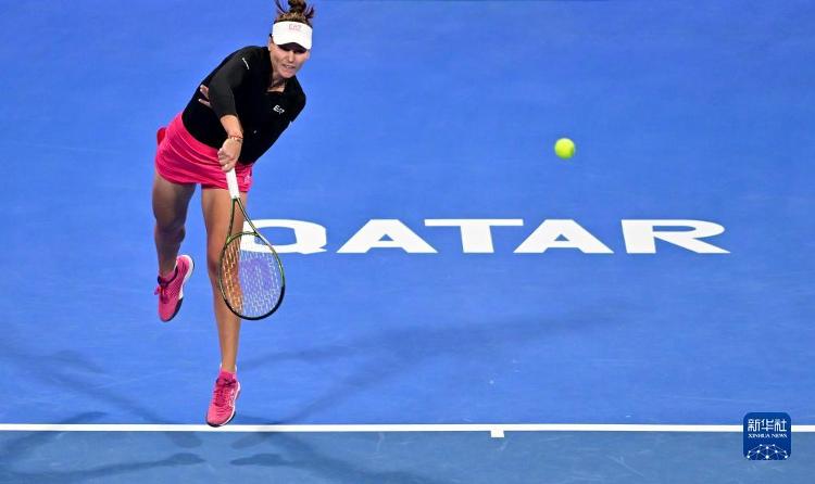 网球——卡塔尔公开赛：库德梅托娃晋级四强