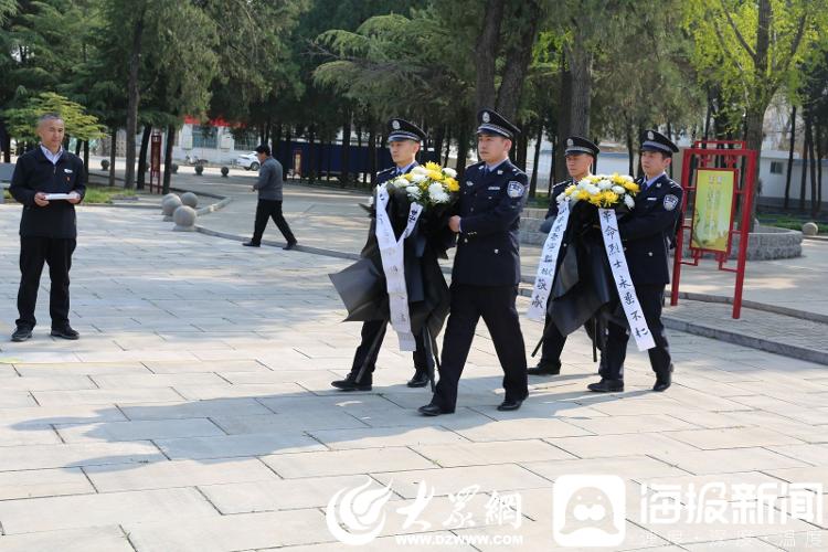 山東省魯寧監獄開展清明祭先烈撫今思奮進愛國主義主題教育活動