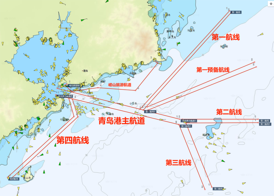 山东航空航线图图片