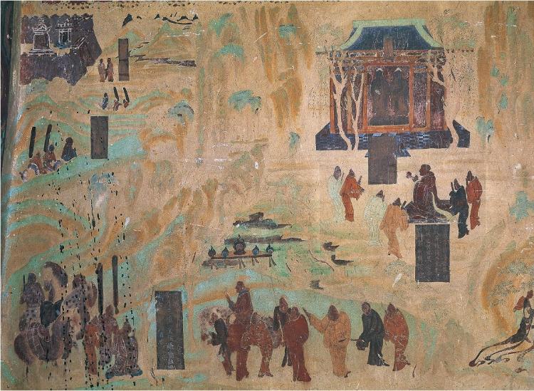 文博日历丨敦煌壁画带你看2100年前的丝绸之路如何开拓
