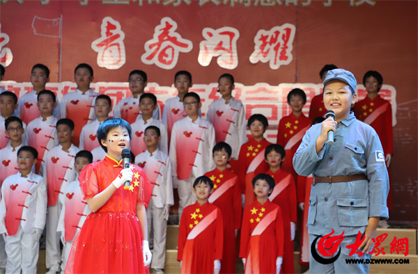 博兴县实验中学教育集团举办班歌嘹亮青春闪耀合唱比赛