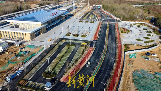 济郑高铁长清站站房及广场道路全部建成12月2日正式启用