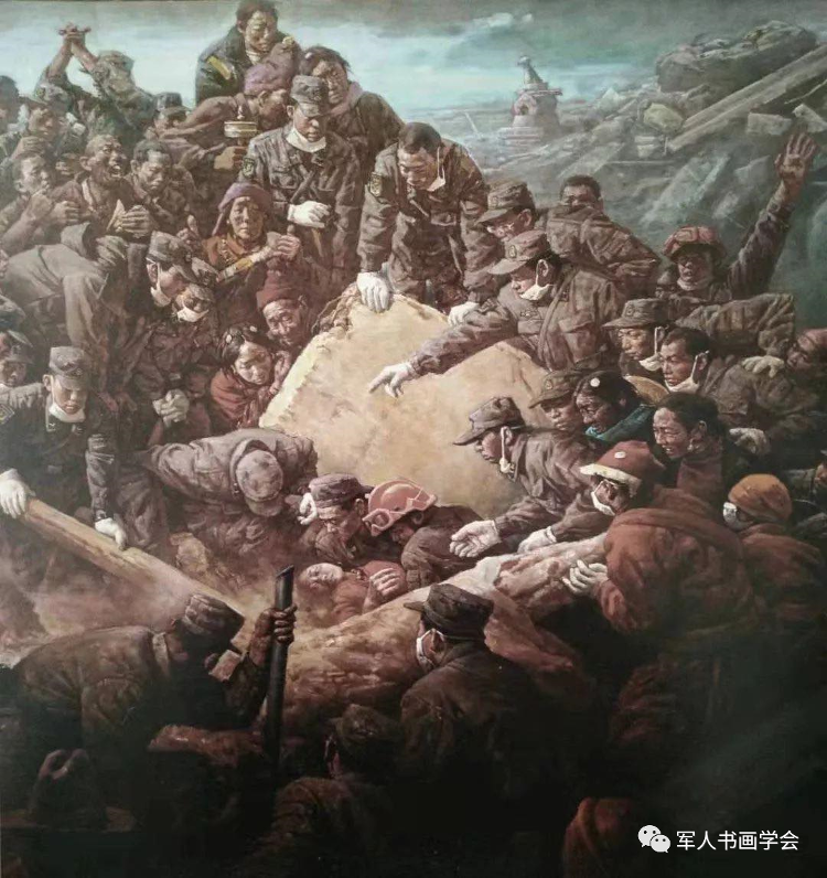 抗击非典绘画图片图片