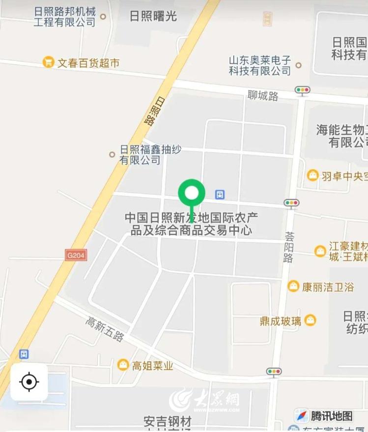 日照市高新区地图图片