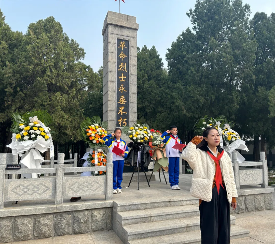 淄博:慎终追远·缅怀先烈博山区实验小学开展我们的节日·清明节