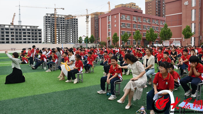 成武县蓝水湾实验学校举行2023
