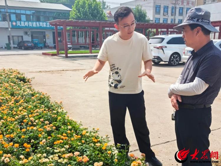 临沂沂河新区妇联“绿满沂蒙花满村”苗木配送活动走进凤凰岭街道(图2)