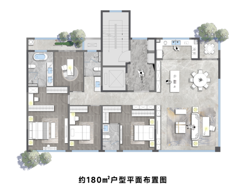 龙湖用9499www威尼斯一场样板间开放点燃了整个烟台！(图11)