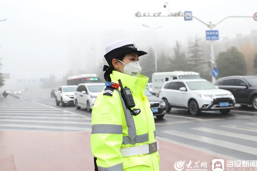 临沂市公安局交通警察支队直属三大队迎新年交通环境整治取得阶段