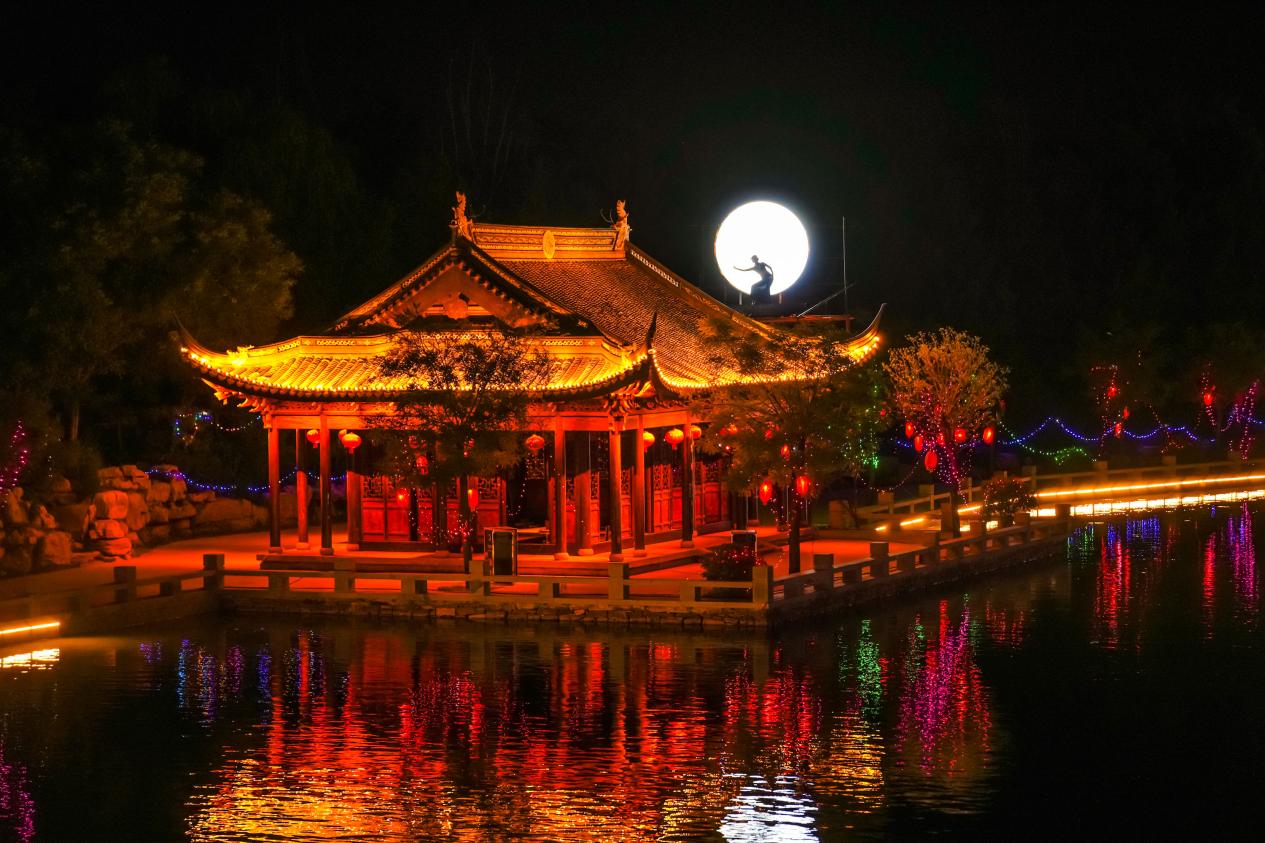 临清宛园夜景门票图片