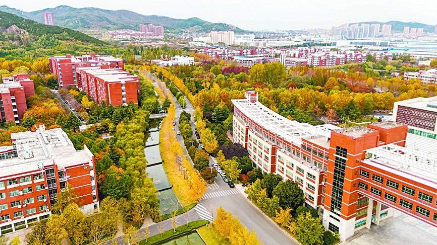 山東科技大學(xué)青島校區(qū)：校園美景，盡收眼底！